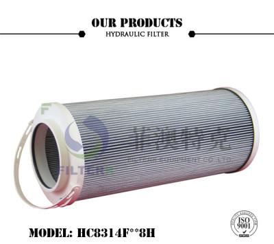 China Galvanized End Cap Replacement Hydraulic Filter Elements , 5 Micron Tractor Hydraulic Filter  for sale