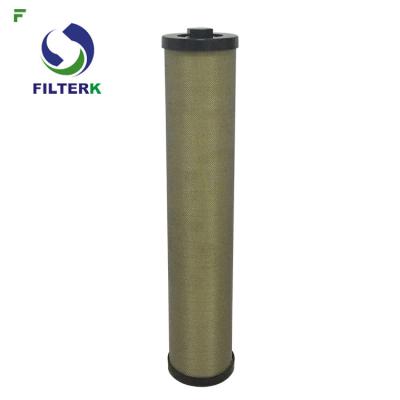 China Filterk 1μm Accuracy Air Compressor Filter Cartridge , High Precision Air Filters For Compressors  for sale