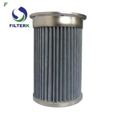 China Replacment 0112310 Piab Pleated Cartridge Filter Element For Vacuum Conveyors Polyester PTFE Material for sale