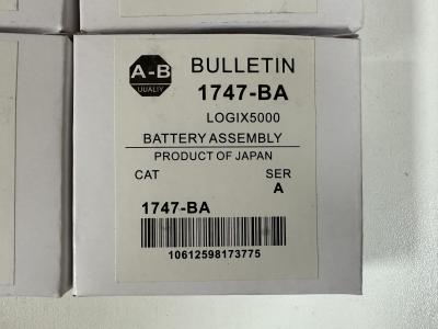China RSLogix 500 25MM Allen Bradley Modules 1747 BA SLC Lithium Battery for sale