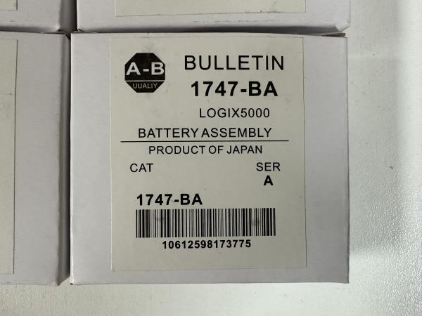 Quality RSLogix 500 25MM Allen Bradley Modules 1747 BA SLC Lithium Battery for sale