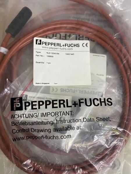Quality 34mm IP68 Inductive PEPPERL FUCHS Sensors NJ2-12GK-SN for sale
