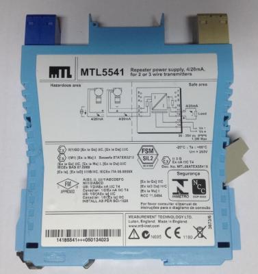 Китай MTL5541 Силовое питание ретранслятора 24mA HART LED индикатор продается