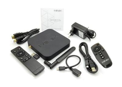China Caja quad-core MINIX X8-H del árabe IPTV más el receptor elegante 4K 2G/16G de alta resolución de la TV en venta