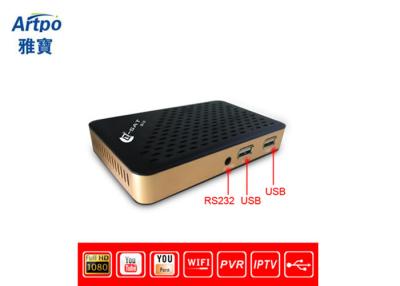 Κίνα ΚΑΘΙΣΜΈΝΗ Q23g dvb-s δορυφορική υποστήριξη 1080 HD 2 λιμένας USB.20 H.246/MPEG4 δεκτών της Αφρικής FTA το Q προς πώληση