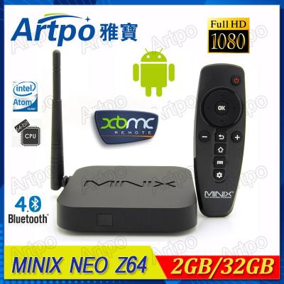 China MINIX NEO Z64 Android4.4 Intel Atom TV BOX Z3735F Quad Core 2G/32G 1080P for sale