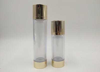 China Dropper Cap Airless Pump Cosmetic Bottles , Vacuum Lotion Bottle 30ml Volume for sale