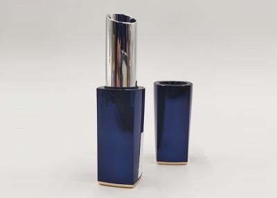 China 3g Glossy Blue Luxury Lipstick Tubes . Magnetic Lipstick Tubes Free Samples for sale