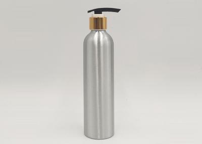 China 250ml Aluminum Sunscreen Spray Bottle Long Service Life With Lotion Pump for sale