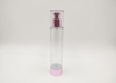 China Transparent Moisturizing Gel Airless Cosmetic Bottles Environmental Protection for sale