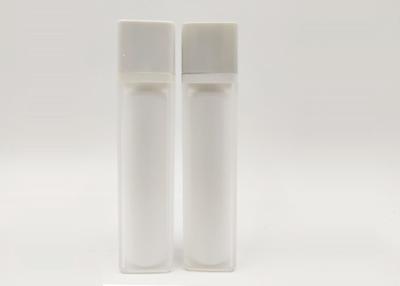 China Matter Frost Surface Airless Dispenser Bottles , 50ml Refillable Airless Pump Bottles for sale