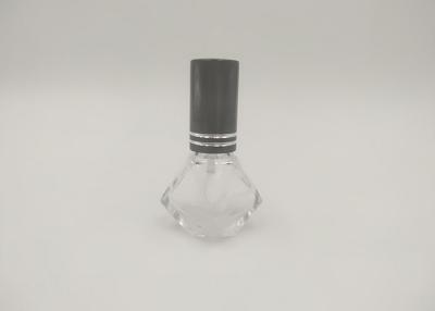 China 5ml Capacity Unique Shape Perfume Glass Bottle Recyclable With Min Spray Pump for sale