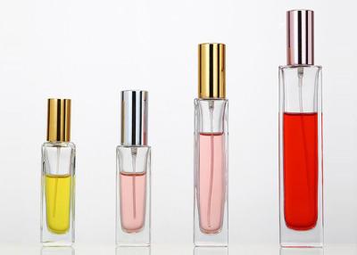 中国 透明なねじで締まる首の芳香の香水瓶、空の香水瓶50mlのコンパクト 販売のため
