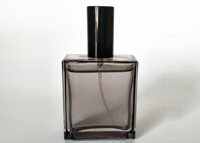 China Luxury Square 100ml Refillable Perfume Bottle , Perfume Spray Bottle OEM / ODM for sale