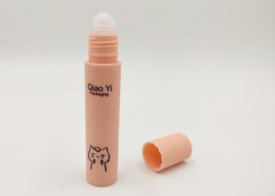 China Cosmetic Roller Ball Empty Lip Gloss Tubes 3.5g Screw Cap Sealing Type for sale