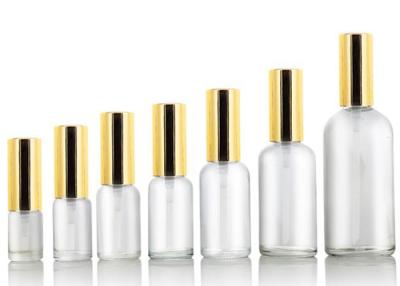 Китай 5мл - стеклянные косметические бутылки 100мл с наградной крышкой капельницы кнопки золота продается