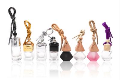 China 10ml Pacakging Scent Perfume Glass Bottle For Car Pendant for sale
