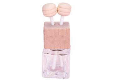 China Pearly Luster Car Freshener Hanging Perfume Glass Bottle for sale