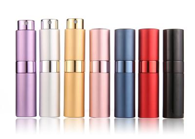 China 5ml 8ml Refillable Travel Pocket Perfume Glass Bottle Pump Spray for sale