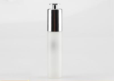 China Custom Frosted 30ml Essential Oil Glass Dropper Bottle Cosmetic Packaging for sale