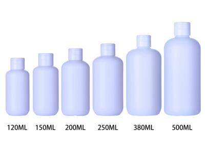 China Garrafas plásticas do HDPE branco de Flip Top Cap 500ml para produtos dos cuidados pessoais do bebê à venda