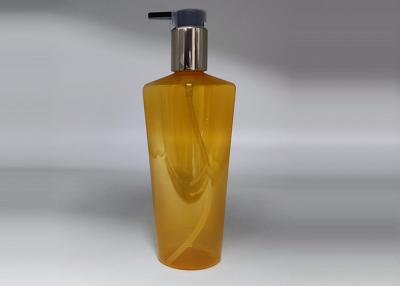 China 230ml PET Boston Shampoo Plastic Pump Bottle With Lotion Pump for sale