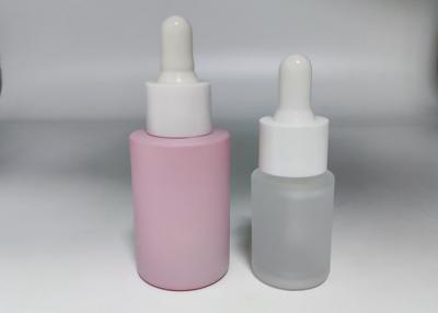 China botella de aceite esencial del dropper de 20ml 30ml con la pipeta de cristal en venta