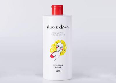 China o cosmético plástico do Sanitizer da lavagem da mão 500ml engarrafa o branco claro com bomba à venda