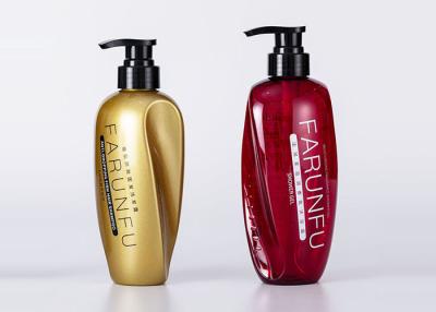 China 500ml Plastic Pet Bottle Shampoo And Conditioner Bottle With Lotion Pump Packaging for sale