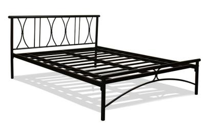 中国 マットレスおよびベッド フレームが付いている完全な鉄骨構造の金属フレームのクイーン サイズのベッド 販売のため