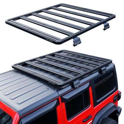 China Electrophoresis Luggage Carrier Car Roof Rack AL6063 For Jeep Wrangler Rubicon By JL for sale