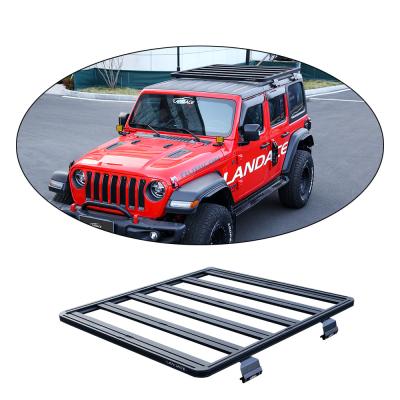 China Anodizing Aluminum Roof Racks for Jeep Wrangler JL JT JK 4X4 Off Road Accessories for sale
