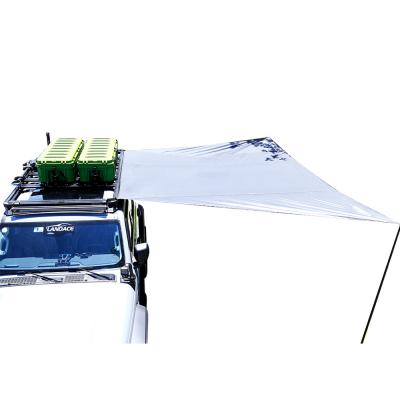 China Tenda de carro de tecido de sombra solar superior e lateral universal, telhado de carro personalizado de tamanho 2*5*2m à venda