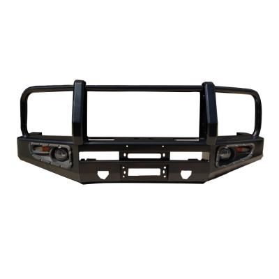 China Delivery 7-15 Days Black Powder Coated Front Bumper for Landace LC79 4x4 Car Body Kit for sale