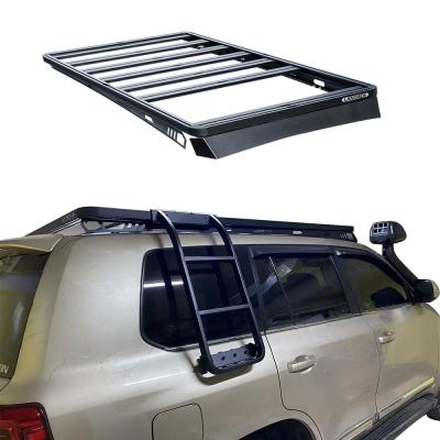 China Durable and Stylish Roof Mount Aluminum Stainless Steel Roof Racks for Toyota 4x4 for sale
