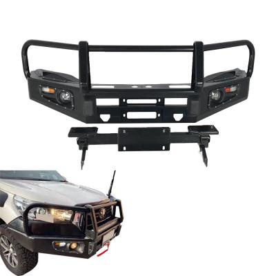China Steel Powder Coated Front Bumpers For TOYOTA EU Hilux ISO9001 Off Road Bumpers for sale