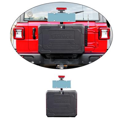 China Direct Sale Universal Car Roof Luggage Storage Box Black for Wrangler for sale