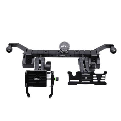 China Mechanical Style Black Detachable 4x4 Off Road Wrangler JL Accessories Aluminum Alloy Center Console Bracket Phone Holder for Jeep for sale