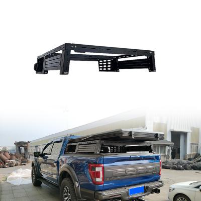 China Ford F150 Trunk Mount Rack Adjustable Roll Bar Aluminium Alloy Carrier Rack for sale