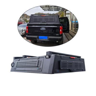 China Ford F150 Raptor 2018 No Drill Design Aluminum Alloy Truck Bed Hardtop Topper Canopy for sale