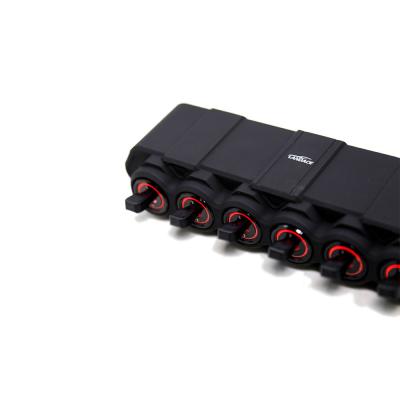 China Autopartes para automóviles todoterreno 6 Gang LED Panel de control de automóviles con diseño inalámbrico negro en venta