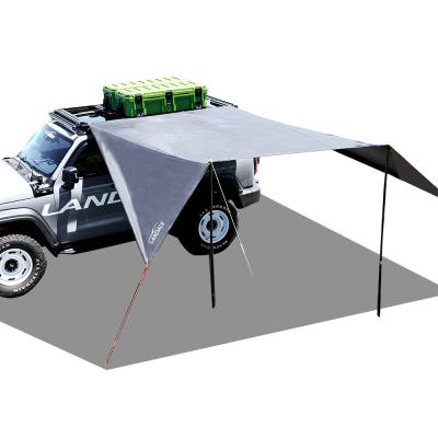 China Oxford Fabric Car Roof Side Awning Tent for Outdoor Camping Accessories 4x4 Offroad for sale