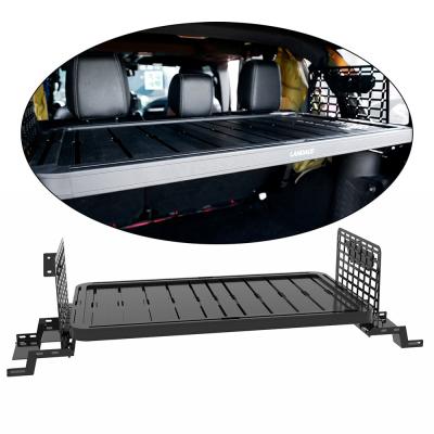 China Mechanical Style Solid Metal Cargo Rack for Jeep Wrangler JK 4x4 L Car Interior Carrier for sale