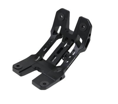 China Wrangler Off-Road Silver Light Mounting Brackets with High- CNC Machined Design for sale