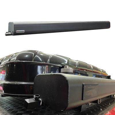 China 26L 30L Black Pressurized Water Tank Pickup Truck Bed Rack Roof Rack for Spray Showing for sale