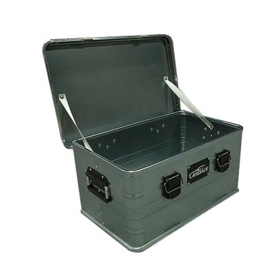 China Offroad aluminium campingbox OEM aluminium Chuck box Te koop