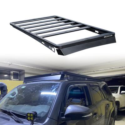 China Black Aluminum 4Runner Accessories Rooftop Luggage Cargo Carrier Roof Rack with UV Resistance for sale