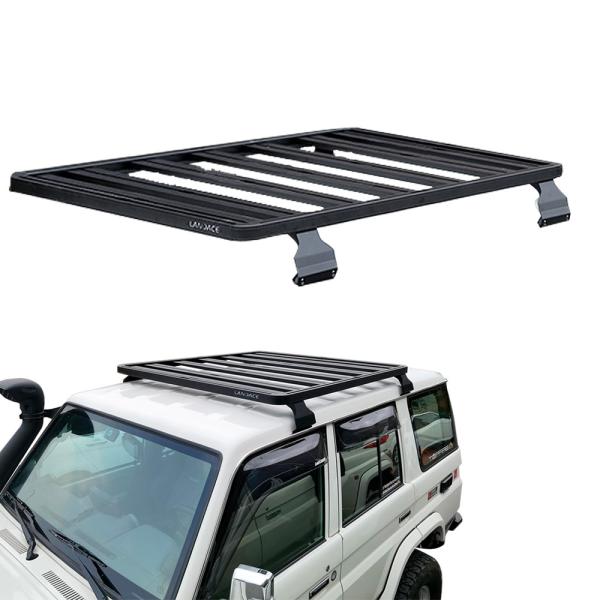 Quality LC79 4x4 Off Road Vehicle Aluminum Alloy Car Roof Rack Cross Bars Easy to and for sale