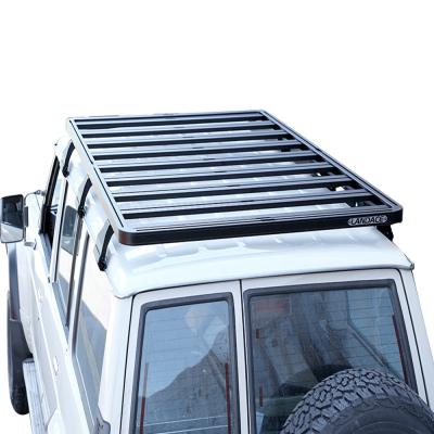 China Aluminum Alloy Platform Tray for Toyota Y60 Offroad 4x4 Roof Placement Luggage Rack for sale