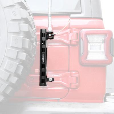 China Fitment 2018-2022 Jeep Wrangler JL Aluminum Telescopic Flagpole with Removable Holder for sale